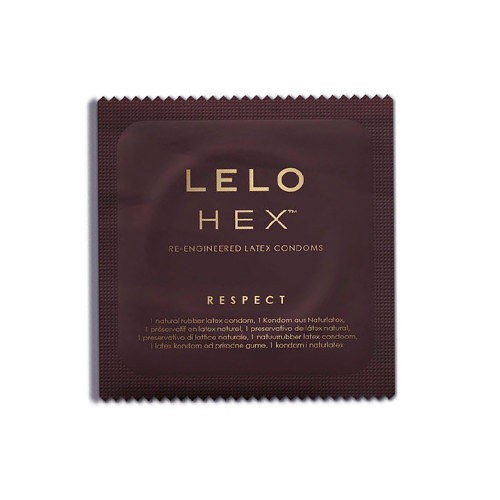 LELO HEX CONDOMS RESPECT XL 3 PACK | Pasio